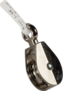 1 1/4 Inch Single Wheel Tack Pulley 0174ZD1/842512304 by Baron Manufacturing Best Price