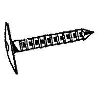 1 Inch Plastic Cap Nail 250 Ct 135050 by National Nail Best Price