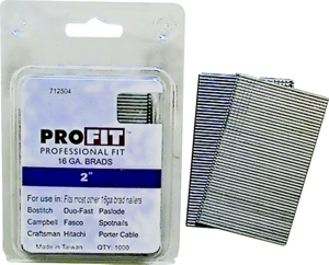 Profit 2 By 16 Gauge Brads 712504 by National Nail Best Price