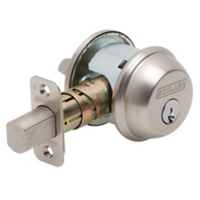 Schlage Maximum Security Satin Nickel Deadbolt Single Cylinder