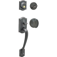 Maximum Security Camelot Camelot Siena 716 Handleset F360VCAM/SIE716 by Schlage Lock