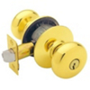 F Series Plymouth Bright Brass Plymouth Design Entry Lockset KA to 4 F51VPLY505K4 by Schlage Lock