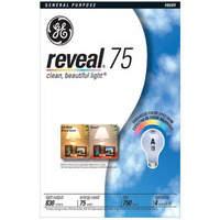 GE Reveal 75 Watt Light Bulb