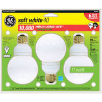 General Electric 3 Pack 11 Watt Comp Fluorescent Bulb 85392 by GE Lighting