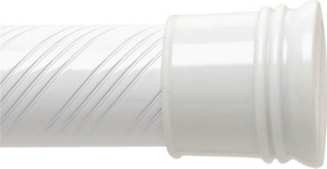 42 To 72 Inchwhite Swirl Tension Rod 804WW by Zenith Best Price