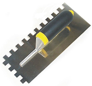 1/2X1/2X1/2 Sq Notch Trowel 49038 by M D Building Products Best Price