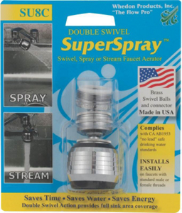 Super Spray Dbl Supr Spray Aerator Ledfree SU8C by Whedon Best Price