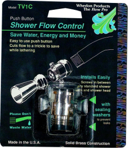 The Incredible Soap Up Saver Shower Head Water Flow Control TV1C by Whedon Best Price