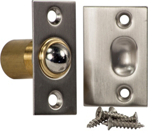 2 1/8 By 1 Inch Satin Nickel Ball Catch 347B-619 by Ives Division Schlage Best Price
