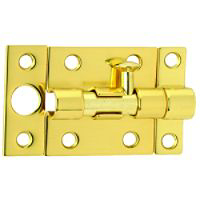 1 1/2 By 2 Inch Barrel Bolts Bright Brass C86B3 by Ives Division Schlage Best Price