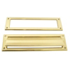 Solid Brass Mail and Magazine Slot Large SC620B3 by Ives Division Schlage