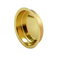 2 1/8 Inch Bright Brass Flush Pull SPS221B-605 by Schlage Lock Best Price