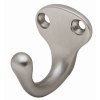 1 11/16 Inch Satin Nickel Single Hook SPS581MB-619 by Schlage Lock