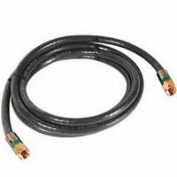 6 Foot Black Quad Coax Cable SDW5202O/17 by AudioVox Best Price