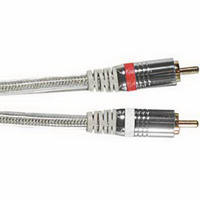Audio Cable With Gold Rca Plugs 6 Feet M62776 by AudioVox Best Price