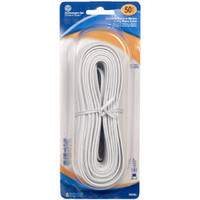 50 Foot 6Wire White Line Cord TP443WHN by AudioVox Best Price