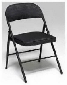 Blk Mtl Fold Chair 14-995-TMS4 by Cosco Products Best Price