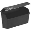 Mailbox Horizontal Plastic Black 8000 by Fulton