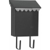 Vertical Black Mailboxes 1000 by Fulton