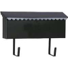 Horizontal Black Mailboxes 2000 by Fulton