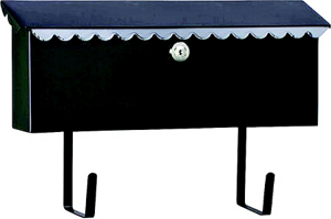 Black Mailboxes With Key Lock 3495L by Fulton Best Price