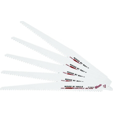 Super Sawzall 9 By 3/4 Inch Reciprocating Saw Blade Pack Of 5 48005036 by Milwaukee