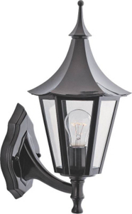1Lt Black Med Wall Lantern AL8041-5 by Boston Harbor Best Price
