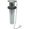 1 1/4 By 8 Inch Chrome Pull Out Plug 2 Piece TW0920 by Worldwide Sourcing