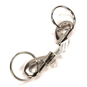 Double Snap Key Ring 4 Inch TSC99302 by ToolBasix Best Price