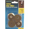 3/4 Inch Brass Swivel Chair Glide FE-51143 by Mintcraft