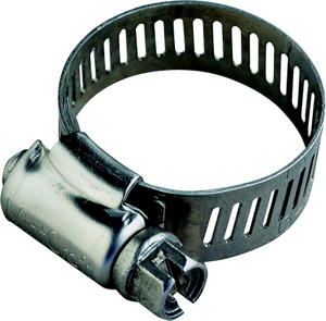 #08 Stainless Steel Hose Clamp Carbon Steel Screw 1/2 Inch Wide HCMAN06 by Mintcraft Best Price