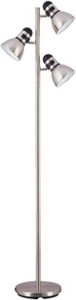 Satin Nickel Glass Tree Lamp 3Light TL-TREE-134 by Boston Harbor Best Price