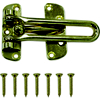 Door Security Guard Polished Brass 20546BSB by Mintcraft