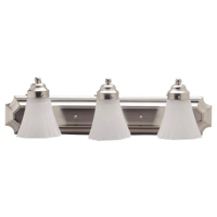 3 Light Satin Nickel Vanity Fixture RF-V-044-BN by Boston Harbor