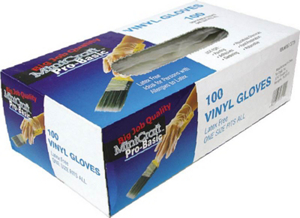 Gloves Vinyl Disposable 4 Mm 100 Per Box PVG-100B by Soundbest International Sourcing Best Price