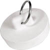 7/8 To 1 Inch Rubber Sink Stopper White PMB-113 by Worldwide Sourcing