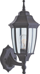 One Light Black Wall Lantern BRT-BPP1611-BK by Boston Harbor Best Price