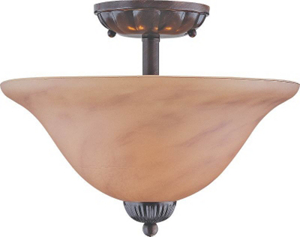 2 Lite Semi Flsh Fixure Antbrz A2240-2 by Boston Harbor Best Price