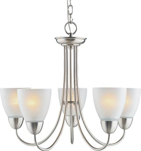 Five Light Chandelier Brush Nickel A2242-6 by Boston Harbor Best Price