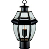 Weathered Bronze Post Lantern 8067P-WB by Boston Harbor