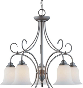 Pewter 5 Light Chandelier S-7-5C by Boston Harbor Best Price