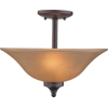 Noble Bronze 2 Light Semi Flush S-12-2SF by Boston Harbor