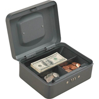 Cash Box Combination Lock 7 7/8 By 6 1/4 By 3 1/5 Inch TS0037 by Mintcraft