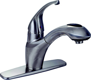 8 Inch Kitchen Faucet 1 Handle Pull Out FP4A4020-NP by Mintcraft Signature Best Price