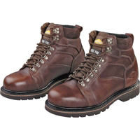 Dark Brown Oiled Leather Steel Toe Work Boot High Size 7.5M CDO304-1-7-5 by DiamondBack