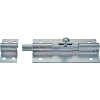 Lock Barrel Bolt 4 Inch Plate BH-1033L by Mintcraft