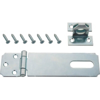 6 Inch Fixed Safety Hasp LR-128-BC3L by Mintcraft