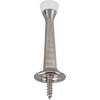 3 Inch Rigid Door Stop Satin Nickel CL-208C-SN-BC3L by Mintcraft