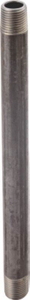 1 1/2 By 18 Inch Black Seamless Pipe Nipple BN 11/2X18-S by Worldwide Sourcing Best Price