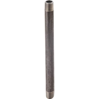 2 By 72 Inch Black Seamless Pipe Nipple BN 2X72-S by Worldwide Sourcing